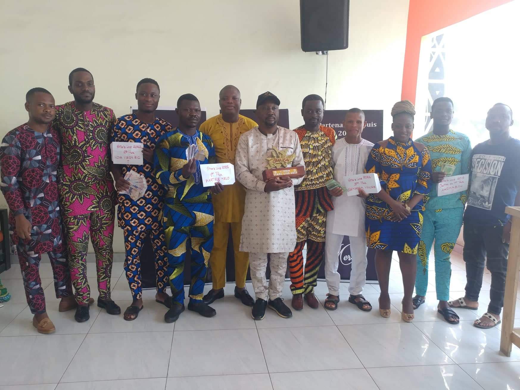 Bénin – Star’s Live 2022 : « Ateliers Randolphe » remet officiellement les lots aux vainqueurs de cette édition