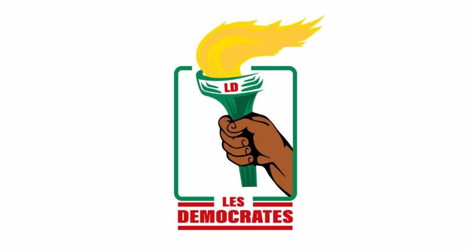 Logo du parti d'opposition « Les Démocrates » @beninregard