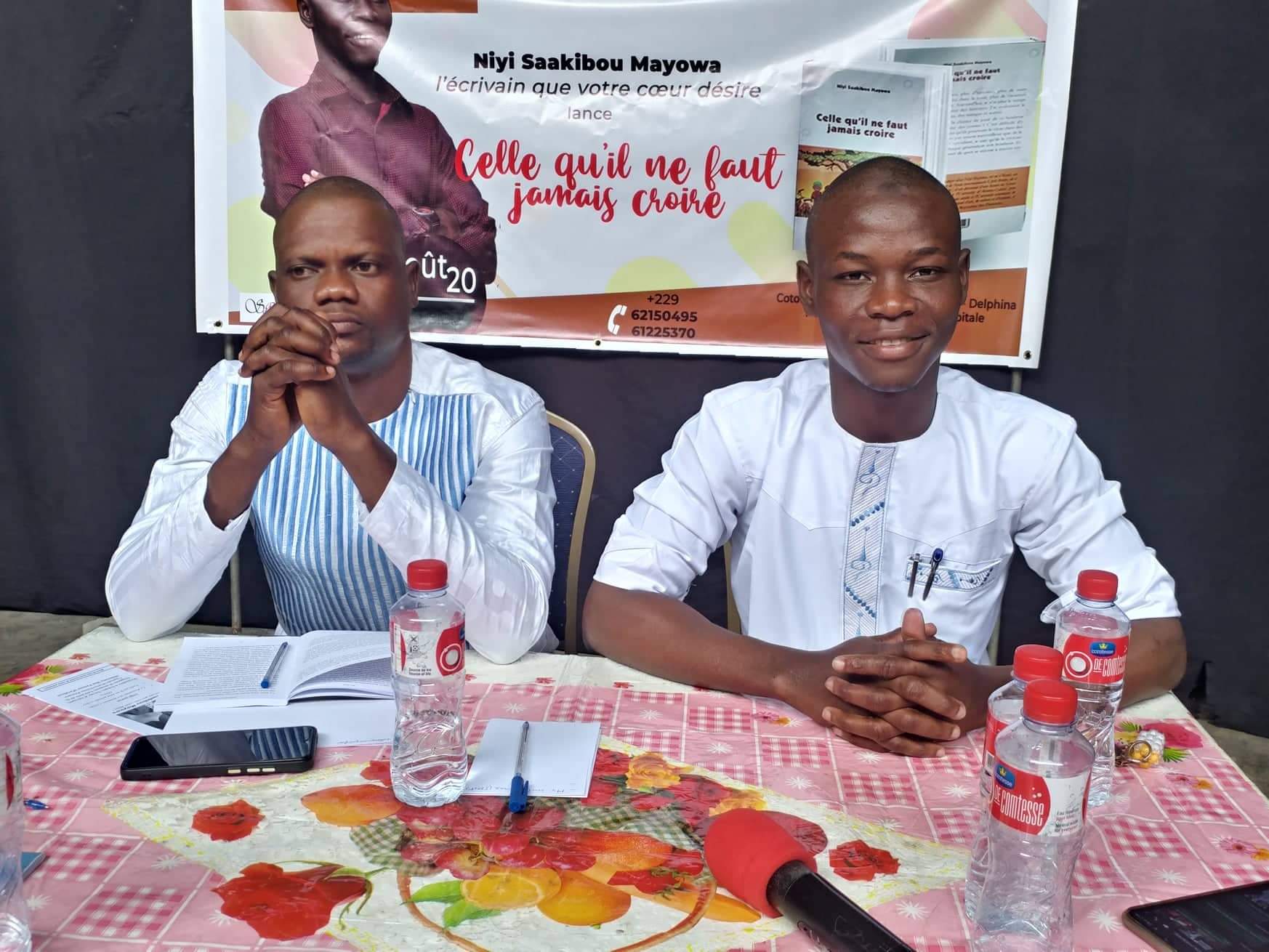 Bénin : le livre « Celle qu’il ne faut jamais croire » de Niyi Saakibou Mayowa officiellement lancé