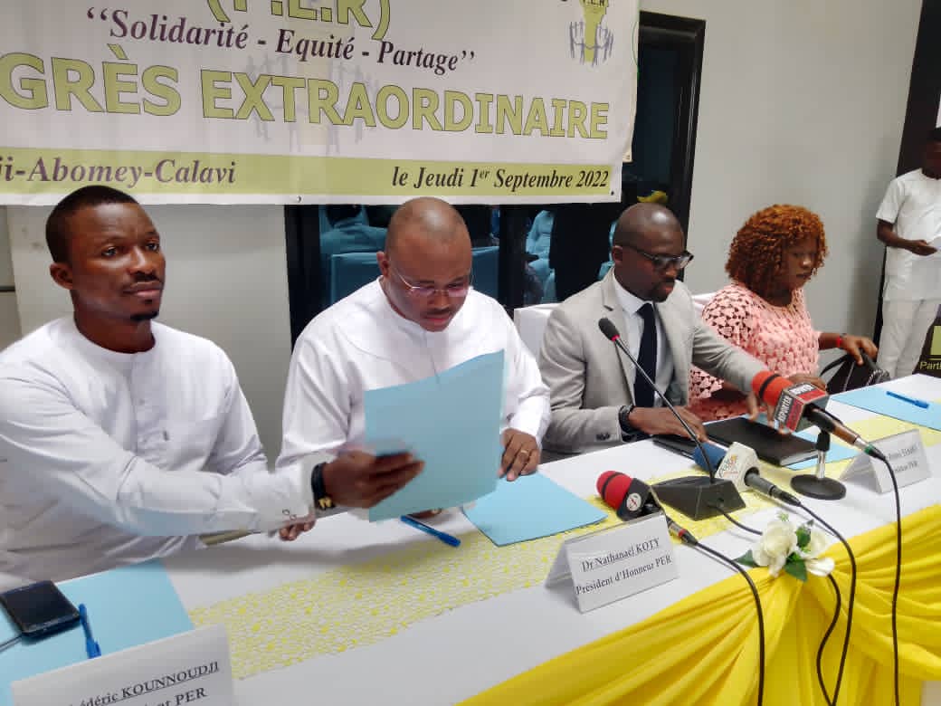 Bénin : le PER de Nathanaël Koty adhère à l’Union Progressiste, le Renouveau