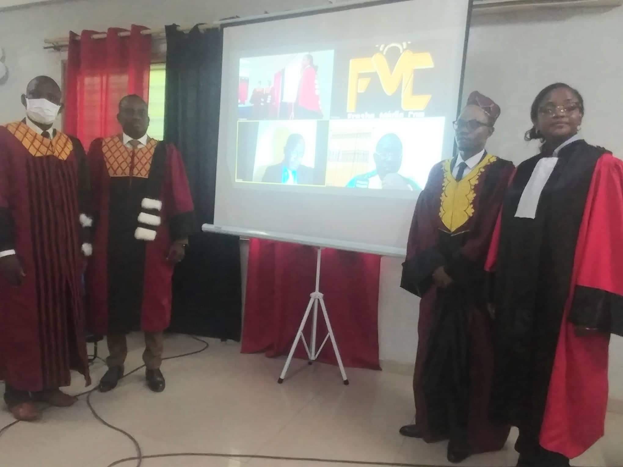 Bénin – Soutenance de thèse à l’UAC : Houndosso Roméo Midjrésso désormais docteur en droit public