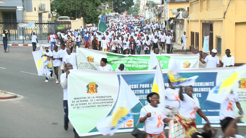 Congo – Protection de la femme : une marche sportive pour promouvoir la masculinité positive