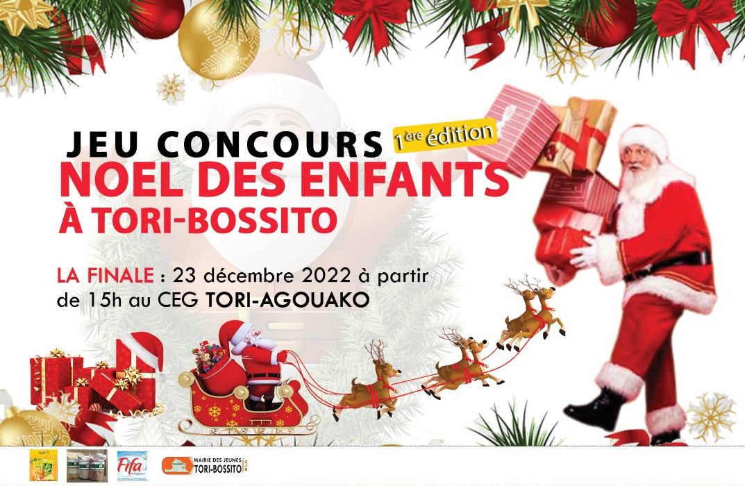 Bénin – Concours Noël des Enfants : la grande finale prévue pour ce vendredi à Tori Bossito