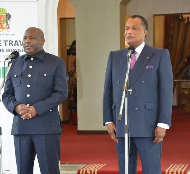 Crise en RDC : Denis Sassou-N’Guesso et Evariste Ndayishimiye favorables au processus de paix de Luanda et de Nairobi