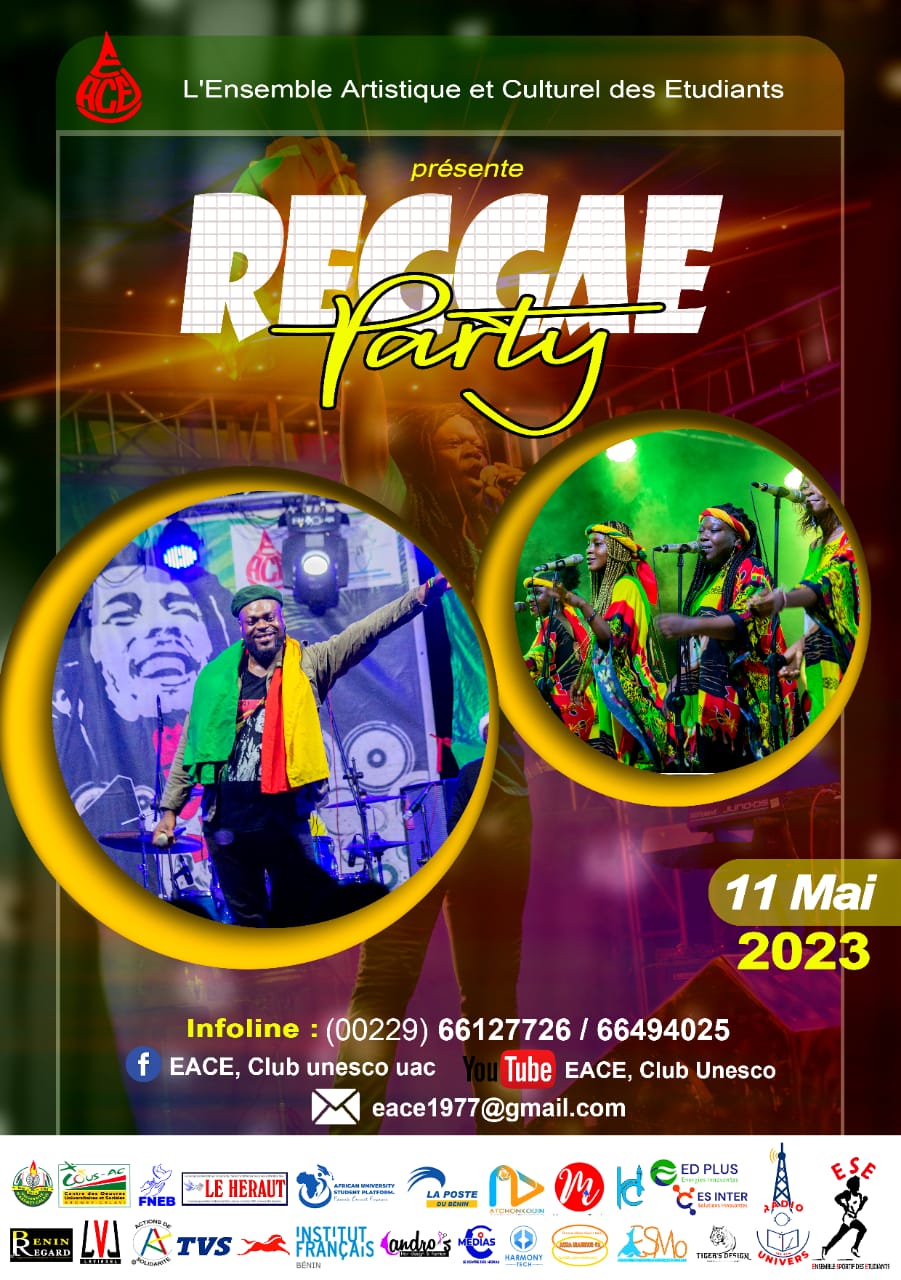 Bénin – 30 ans de célébration du 11 mai sans tabas à l’UAC : l’EACE promet un spectacle reggae inédit au public