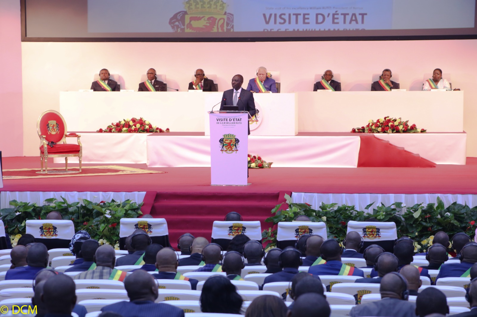 Visite d’Etat au Congo : William Ruto plaide pour la levée des barrières et l’intensification du commerce intra-africain