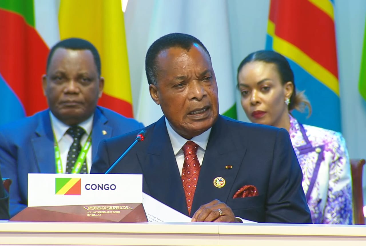 Sommet Russie-Afrique : Denis Sassou-N’Guesso invite les générations actuelles à relever les défis du développement du continent