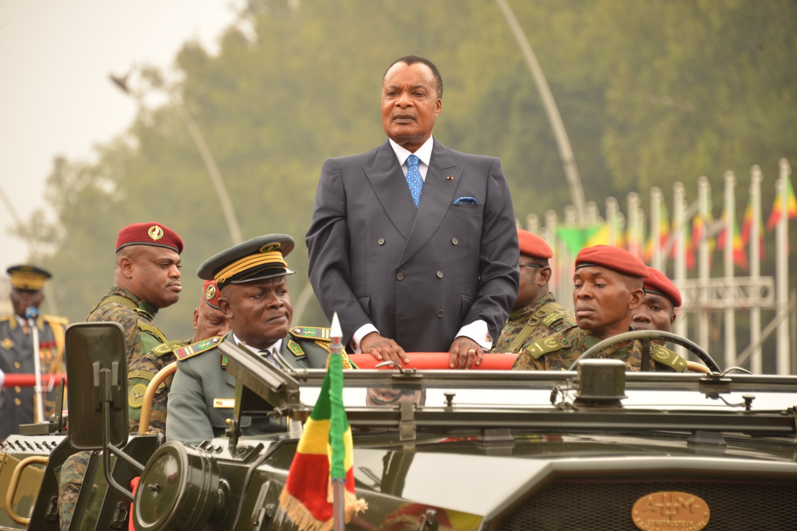Congo : un défilé militaire pédestre, motorisé et aérien pour célébrer les 63 ans de l’accession à l’indépendance