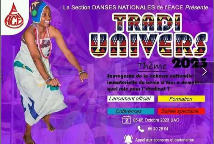 Bénin – Tradi Univers 2023 : l’événement de la section « Danses Nationales » de l’EACE démarre ce jeudi 05 octobre