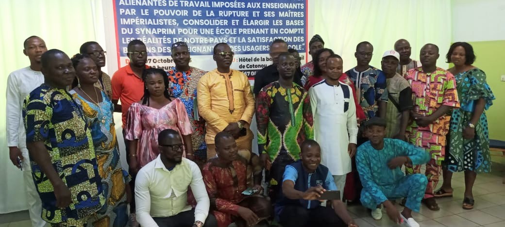 Bénin – 6è congrès ordinaire du Synaprim : Frédéric Prodjinoto reconduit à la tête du syndicat