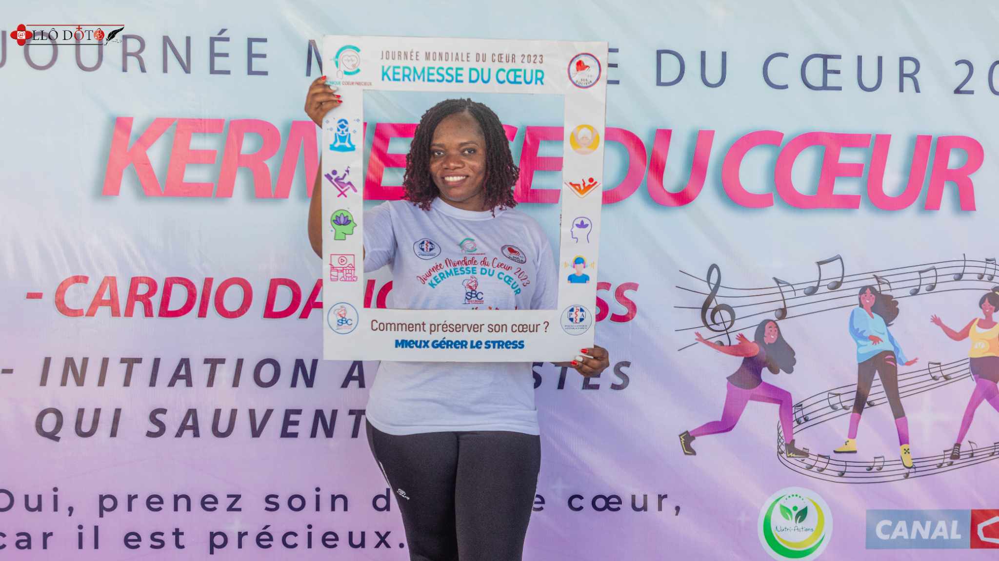 Joyce Hounmènou, Médecin Cardiologue Promotrice de la Clinique Coeur Précieux - Journée mondiale du coeur au Bénin