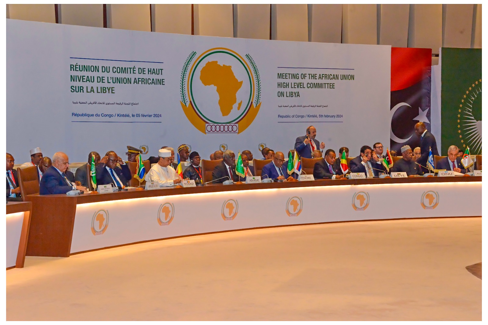 Union Africaine : Brazzaville jette les bases de la tenue de la conférence de reconciliation nationale inter-libyenne
