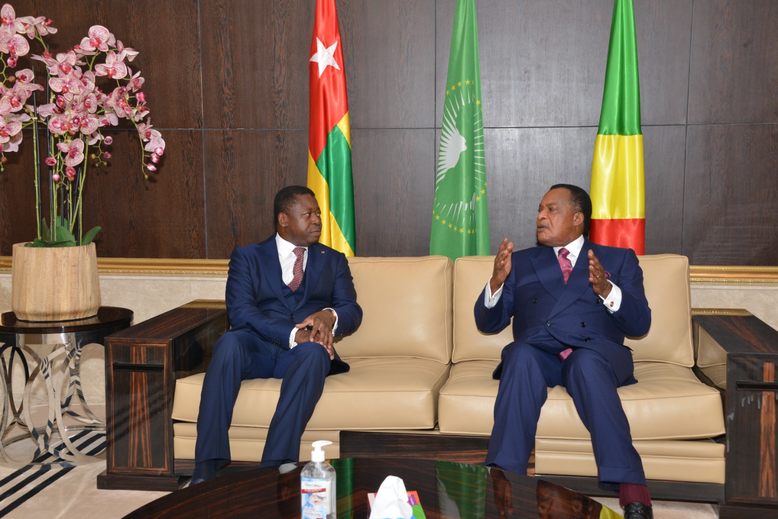 Congo – Togo : fréquentations régulières entre Denis Sassou-N’Guesso et Faure Gnassingbé