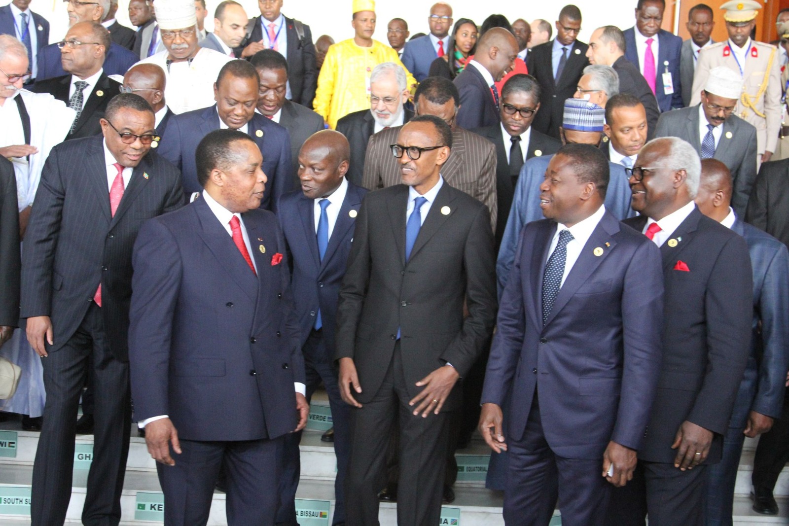 Diplomatie : Denis Sassou-N’Guesso participe à la 37ème Conférence des Chefs d’Etats et de gouvernements de l’Union Africaine