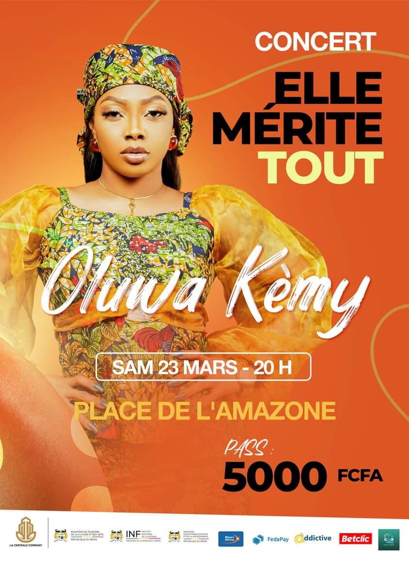 Géant concert « Elle mérite tout » : Oluwa Kêmy « La mélodieuse » promet une soirée inoubliable au public ce 23 mars
