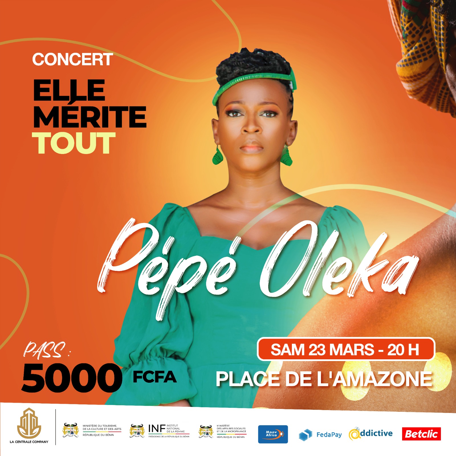 Géant concert "Elle mérite tout" : Pépé Oléka promet d'emporter le public avec sa voix mélancolique ce samedi 23 mars