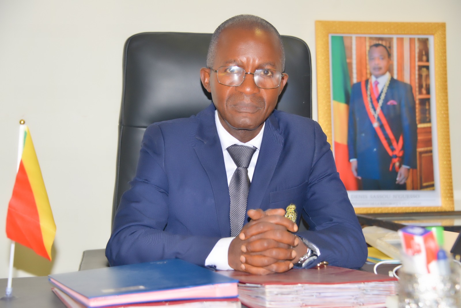 Michel Sapoulou – Directeur général de l’hôpital général de Djiri