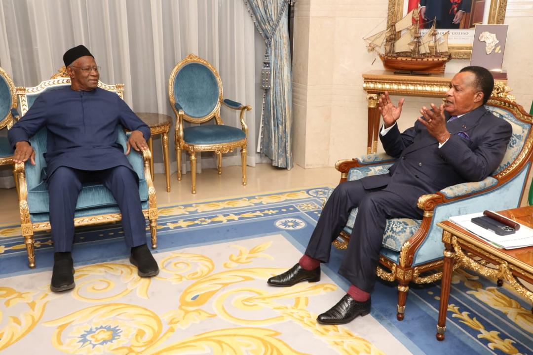 Diplomatie : Abdoulaye Bathily informe Denis Sassou-N’Guesso des derniers développements de la crise libyenne