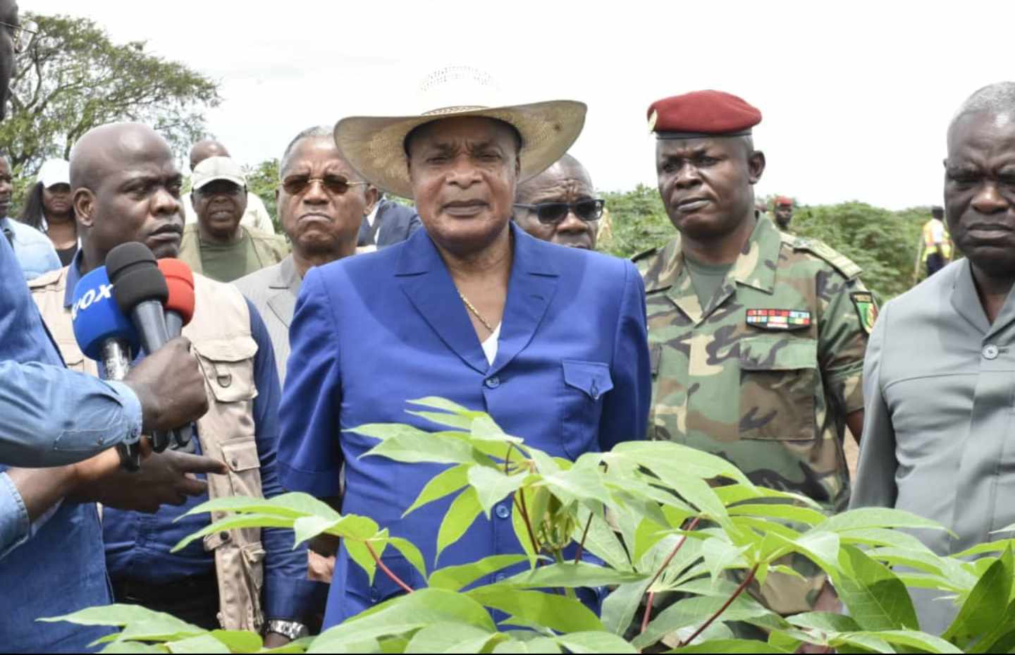 Congo – Agriculture : la zone agricole protégée d’Inoni Falaise retient l’attention de Denis Sassou-N’Guesso