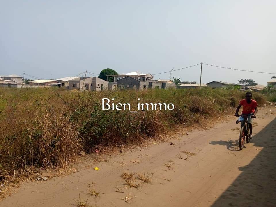 Vue d’un quartier de Mongo Mpoukou – Pointe-Noire
