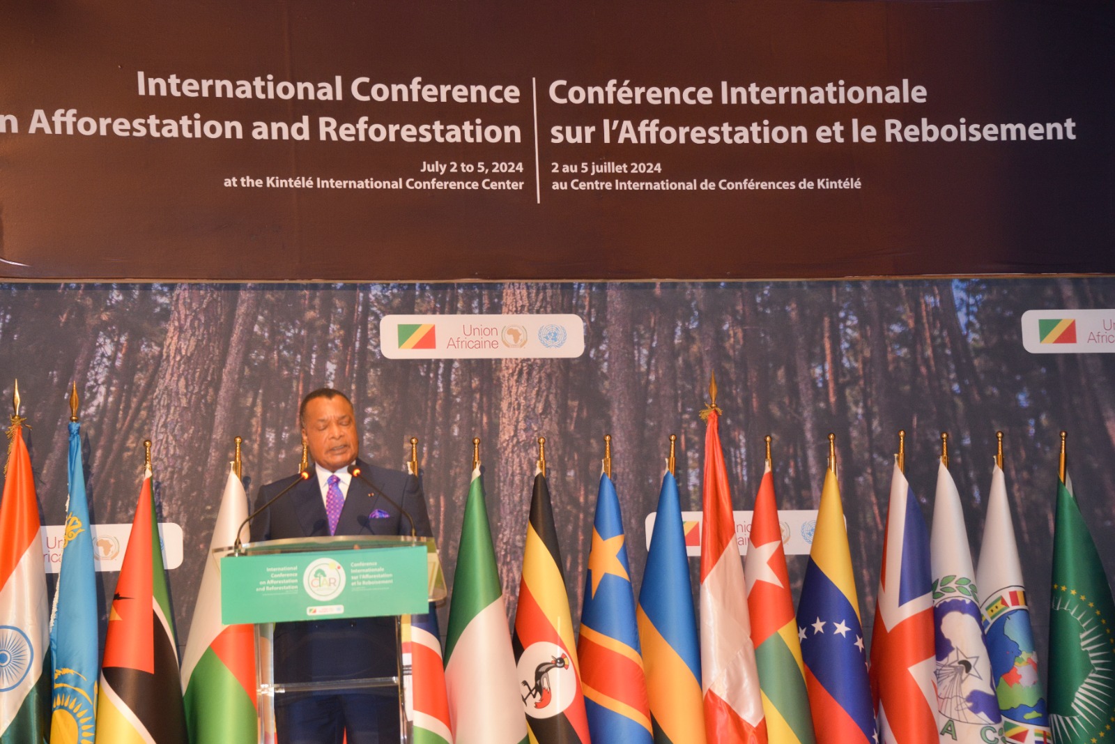 Conférence sur l’afforestation : l’appel de Denis Sassou-N’Guesso à l’action et à l’optimisme face à l’urgence climatique