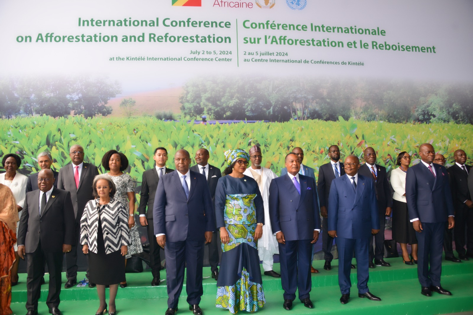 Monde – Forêts : à Brazzaville, appel des chefs d’Etat pour une fiscalité et des cadres règlementaires robustes en faveur de la reforestation