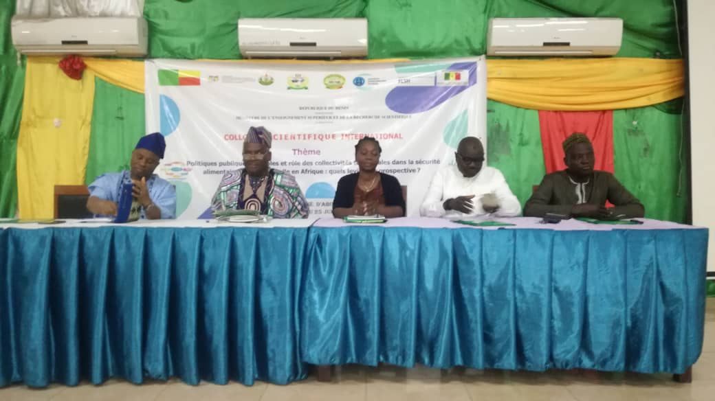 Bénin : le rôle des collectivités territoriales, objet d’un colloque scientifique international sur les  politiques publiques agricoles à l’UAC